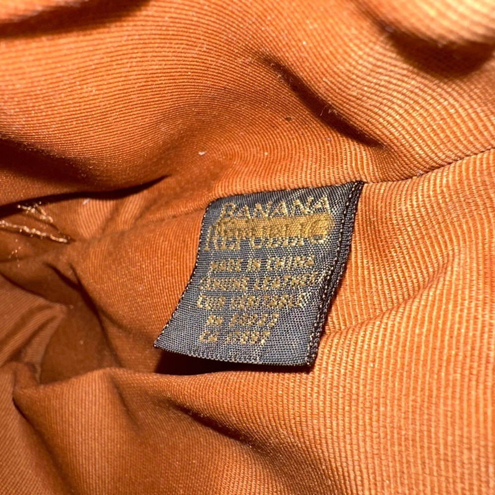 Banana Republic Tan Leather Tote Bag - Picture 8 of 11